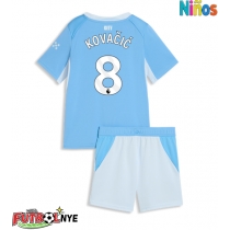 Camiseta Manchester City Mateo Kovacic #8 Primera Equipación para niños 2026-27 manga corta (+ pantalones cortos)